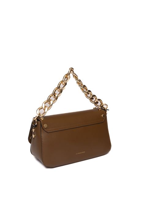 Brown brenda baguette shoulder bag LE PANDORINE | 24XAILASBRENDABAGUETTE-02